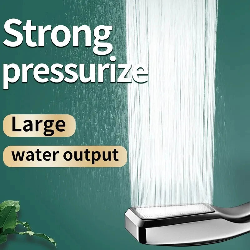 High-Pressure Handheld Shower Head – Powerful Water Flow | Universal Fit | Water-Saving Design for a Luxurious Shower Experience