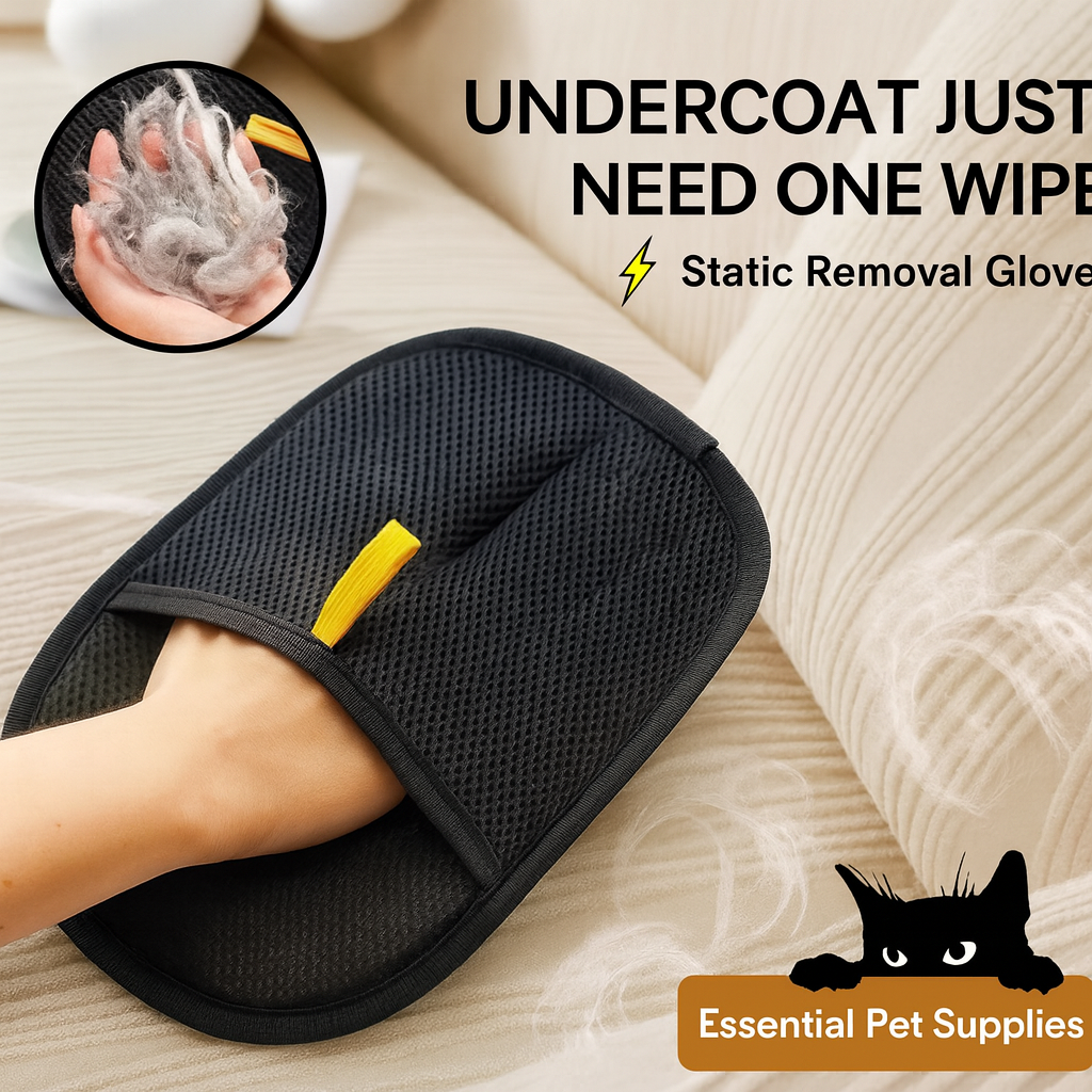 Pet Hair Removal Glove Fast Easy Grooming Hack – FurZap Must-Have