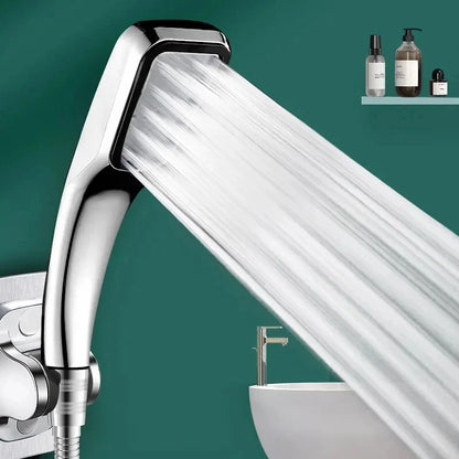 High-Pressure Handheld Shower Head – Powerful Water Flow | Universal Fit | Water-Saving Design for a Luxurious Shower Experience