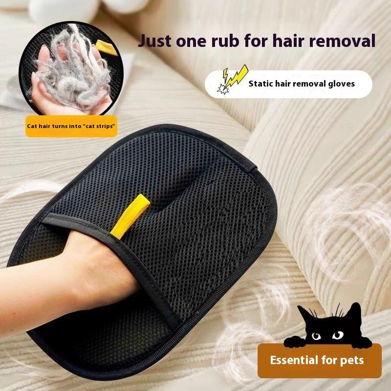 Pet Hair Removal Glove Fast Easy Grooming Hack – FurZap Must-Have