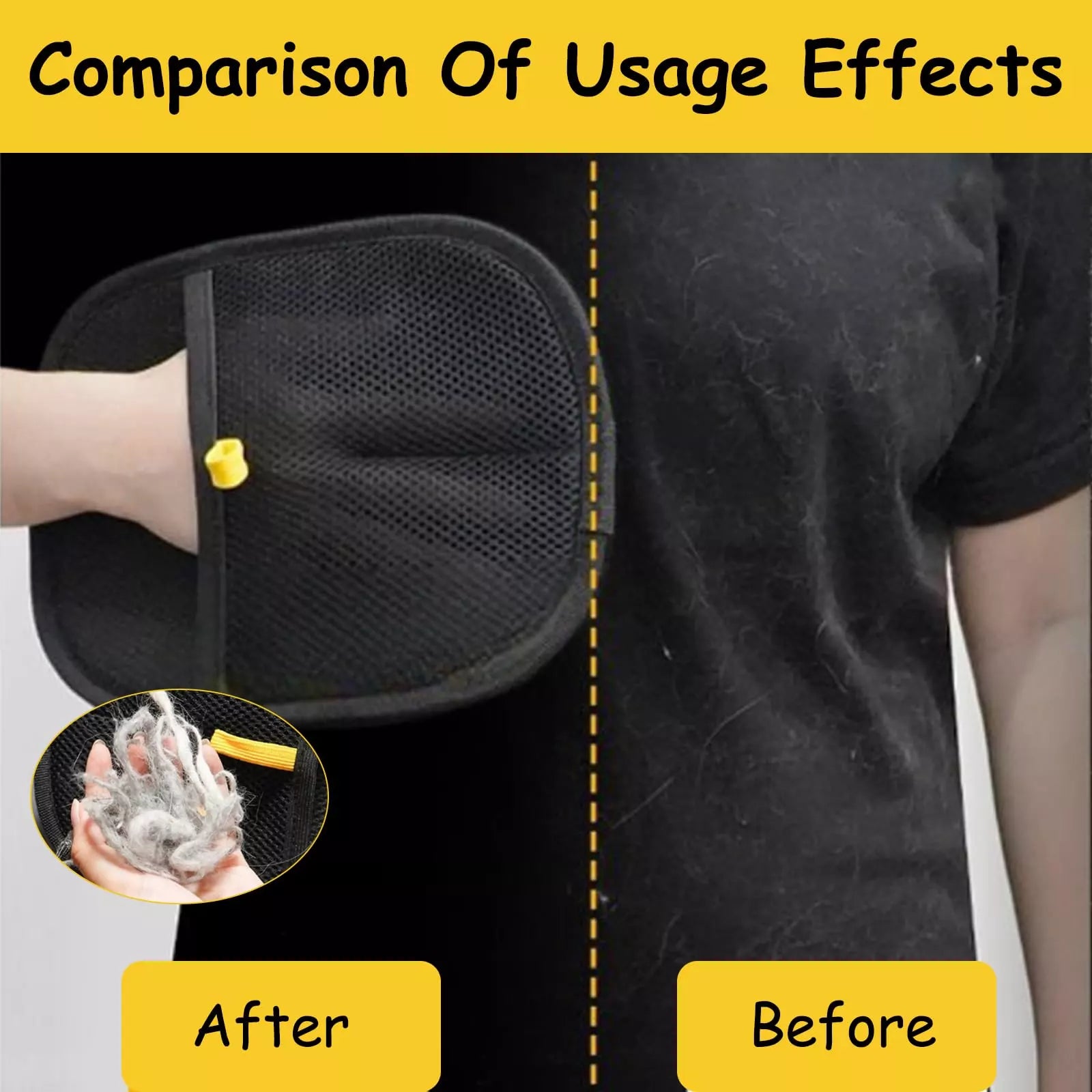 Pet Hair Removal Glove Fast Easy Grooming Hack – FurZap Must-Have